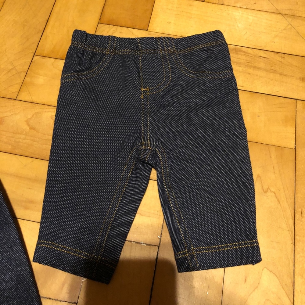Bundle of Babygirl Denim Leggings - Picture 3 of 5